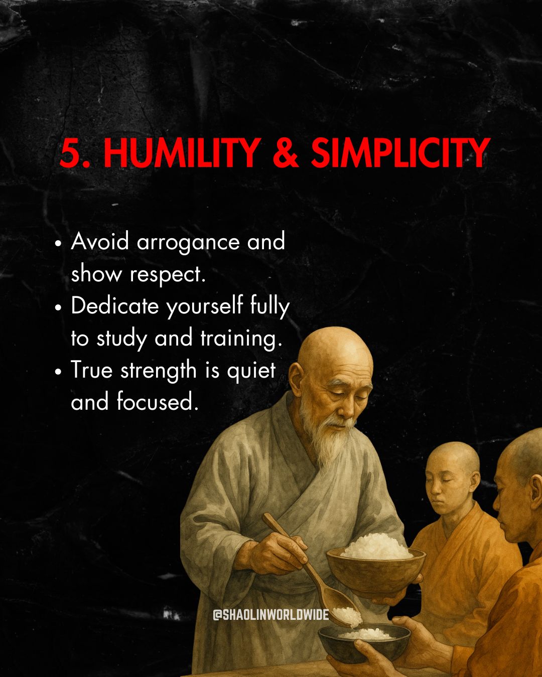 Shaolin Wisdom:  8 Principles for Life